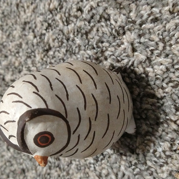 Vintage Acoma N.M. owl signed - Picture 2 of 4